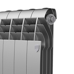 Фото Радиатор Royal Thermo BiLiner 350 /Silver Satin - 4 секц.