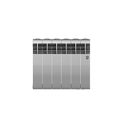 Фото Радиатор Royal Thermo BiLiner 350 /Silver Satin - 6 секц.