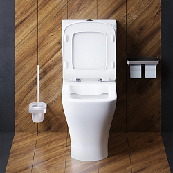 Фото Унитаз-компакт Damixa Titan DX78C8600SC безободковый, с микролифтом