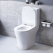 Унитаз-компакт Damixa Sirius DX86C8600SC безободковый , изображение 3