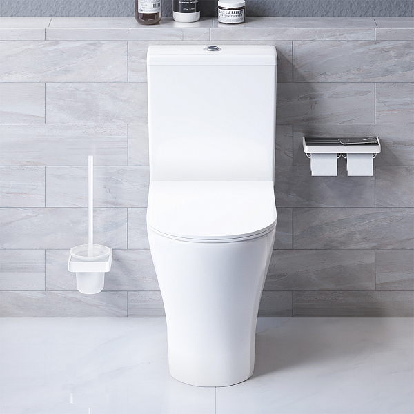 Унитаз-компакт Damixa Sirius DX86C8600SC безободковый , изображение 4