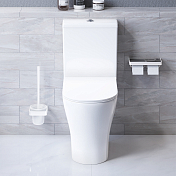Унитаз-компакт Damixa Sirius DX86C8600SC безободковый , изображение 4