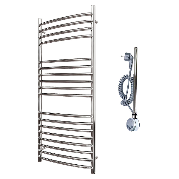 Полотенцесушитель электрический Point Альфа П18 120х50 хром , изображение 3
