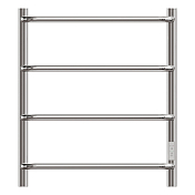 Полотенцесушитель электрический Point Ника П4 60х40 хром , изображение 1