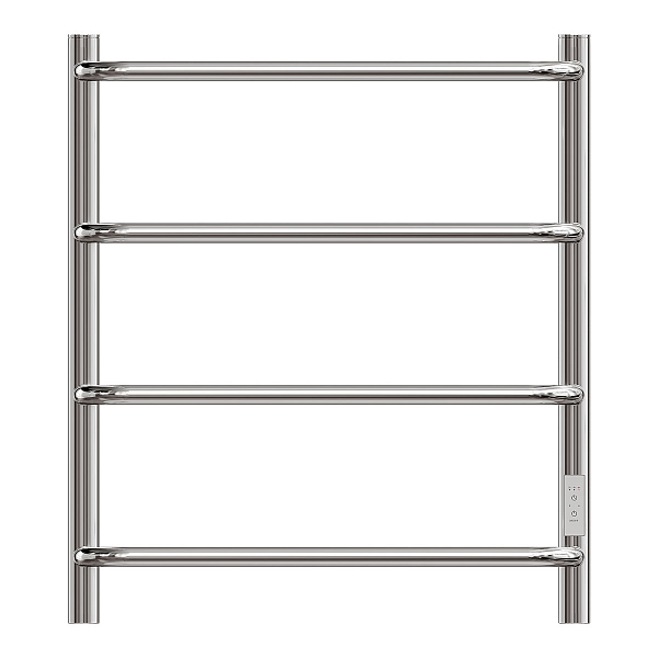 Полотенцесушитель электрический Point Ника  П4 60х50 хром , изображение 1