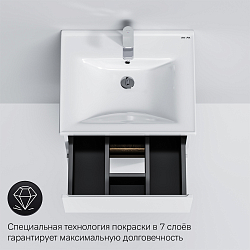 Фото Тумба под раковину AM.PM X-Joy 55 белая подвесная