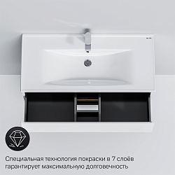 Фото Тумба под раковину AM.PM X-Joy 100 белая подвесная