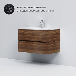 Фото Тумба под раковину AM.PM Sensation 80 орех