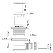 Изображение Сифон для поддона Wasserkraft D454 Сифон для поддона Wasserkraft D454 , изображение 2