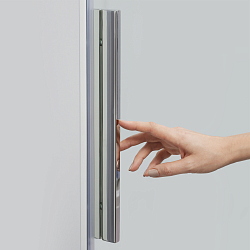 Фото Душевая дверь в нишу Wasserkraft Dinkel 58R05 / Alme 15R05 120 см