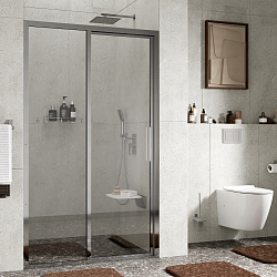 Фото Душевая дверь в нишу Wasserkraft Lopau 32S05L 120 см
