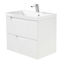 Фото Тумба под раковину BelBagno Vittoria 70 подвесная, bianco opaco