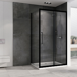 Фото Душевой уголок Abber Schwarzer Diamant AG30150BH-S100B 150x100