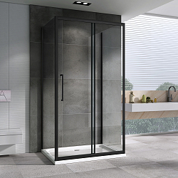Фото Душевой уголок Abber Schwarzer Diamant AG30170BH-S80B-S80B 170x80