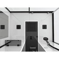Фото Душевая кабина Black&White Galaxy G8800 110x80