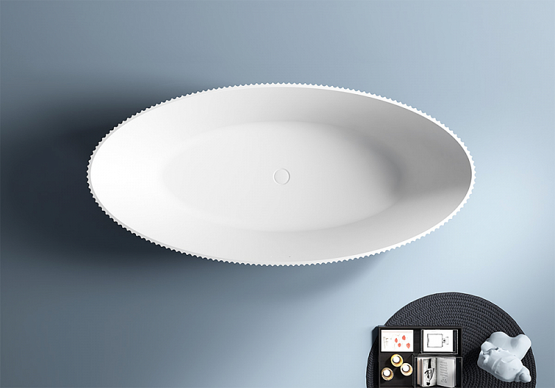 Акриловая ванна Abber AB9327 180x85 , изображение 5
