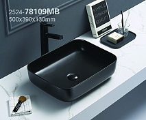 Изображение Раковина Azario AZ78109MB 50 см Раковина Azario AZ78109MB 50 см , изображение 2