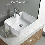 Изображение Раковина Azario AZ2010SP 50 см Раковина Azario AZ2010SP 50 см , изображение 2