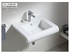 Раковина Azario AZ40032605 60 см , изображение 2