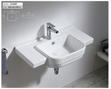 Изображение Раковина Azario AZ40089 80 см Раковина Azario AZ40089 80 см , изображение 2