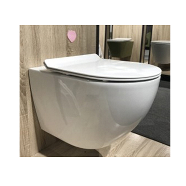 Унитаз подвесной Azario Fora AZ0067 безободковый , изображение 2