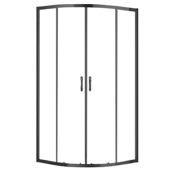 Душевой уголок Azario Milton AZND21421000Black , изображение 1