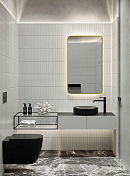 Изображение Зеркало Azario Incanto 60 золото Зеркало Azario Incanto 60 золото , изображение 4