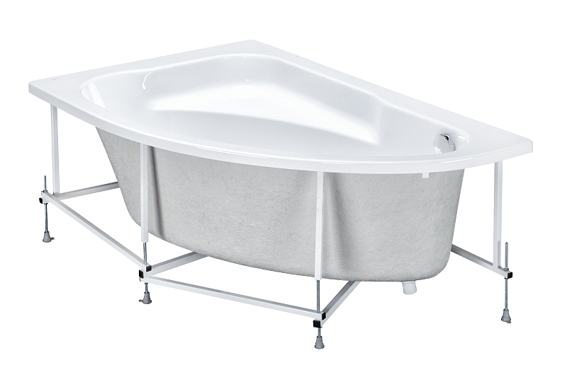 Акриловая ванна Roca Welna 160x100 L , изображение 3