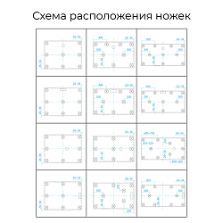 Фото Поддон для душа RGW Stone Tray ST-W 110x80