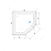 Душевой уголок RGW Hotel HO-084 100x100 , изображение 4