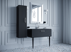 Фото Шкаф-пенал Armadi Art Vallessi Avantgarde Linea 35 черный, хром