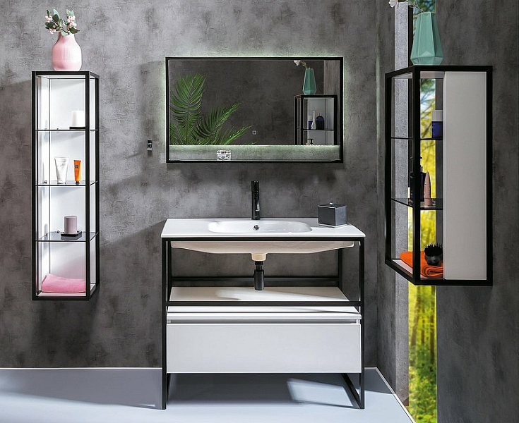 Шкаф-пенал Armadi Art Loft 30 белый открытый , изображение 5