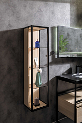 Фото Шкаф-пенал Armadi Art Loft 30 дуб светлый открытый