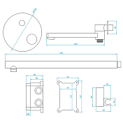 Душевой комплект RGW Shower Panels SP-55G , изображение 7