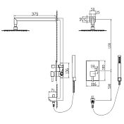 Душевой комплект RGW Shower Panels SP-54B , изображение 6