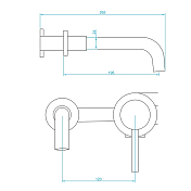 Изображение Смеситель RGW Shower Panels SP-47 с внутренней частью, для раковины Смеситель RGW Shower Panels SP-47 с внутренней частью, для раковины , изображение 4