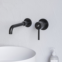 Фото Смеситель RGW Shower Panels SP-47B с внутренней частью, для раковины
