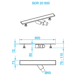 Фото Душевой трап RGW Shower Drain SDR-20B 47212060-04
