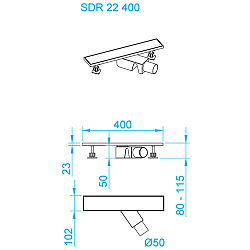 Фото Душевой трап RGW Shower Drain SDR-22 47212240-01