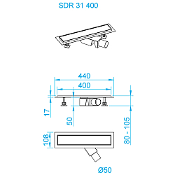 Фото Душевой трап RGW Shower Drain SDR-31 47213140-01