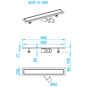 Душевой трап RGW Shower Drain SDR-31B 47213160-04 , изображение 4