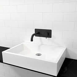 Фото Смеситель RGW Shower Panels SP-45-10B с внутренней частью, для раковины
