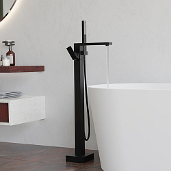 Фото Смеситель RGW Shower Panels SP-350B напольный, для ванны с душем