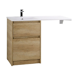 Фото Тумба под раковину BelBagno Kraft-Lvd 120 напольная, rovere nebrasca nature