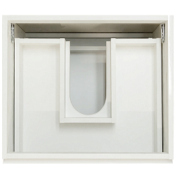 Фото Тумба с раковиной Эстет Dallas Luxe 105 R белая 3 ящика