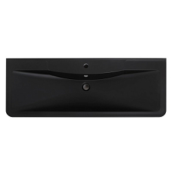 Фото Мебельная раковина BelBagno BB1200/455-LV-ART-ALR-NERO 120 см
