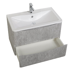 Фото Тумба под раковину BelBagno Acqua 80 подвесная, cemento verona grigio