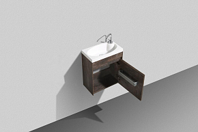 Фото Тумба под раковину BelBagno Pietra Mini 46 R подвесная, stone