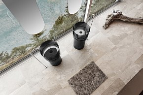 Фото Раковина Abber Kristall AT2701Onyx 45 см