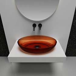 Фото Раковина Abber Kristall AT2801Opal 60 см